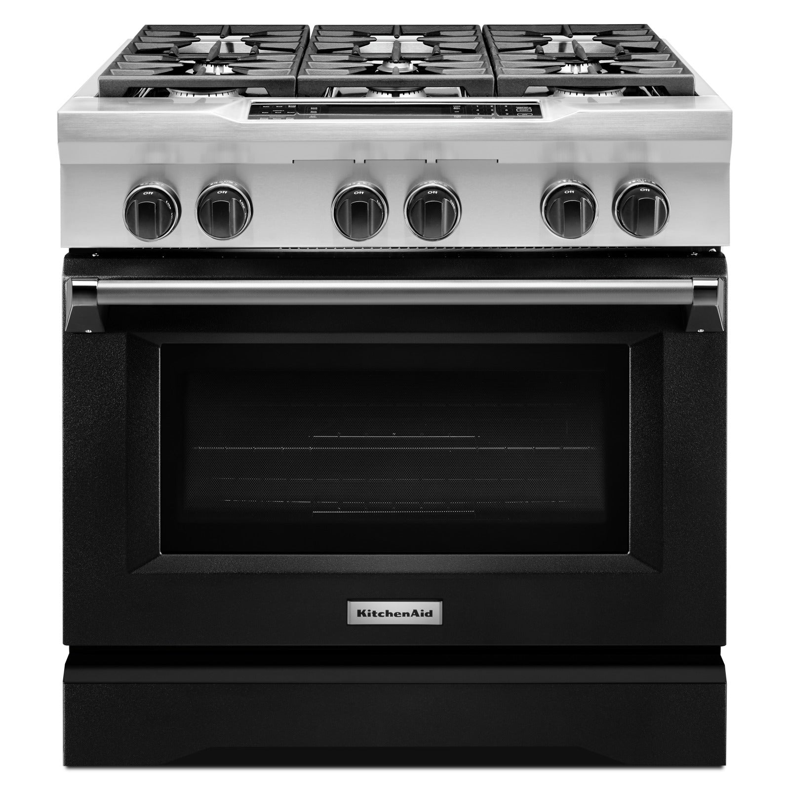 KitchenAid 36-Inch 6-Burner Dual Fuel Freestanding Range