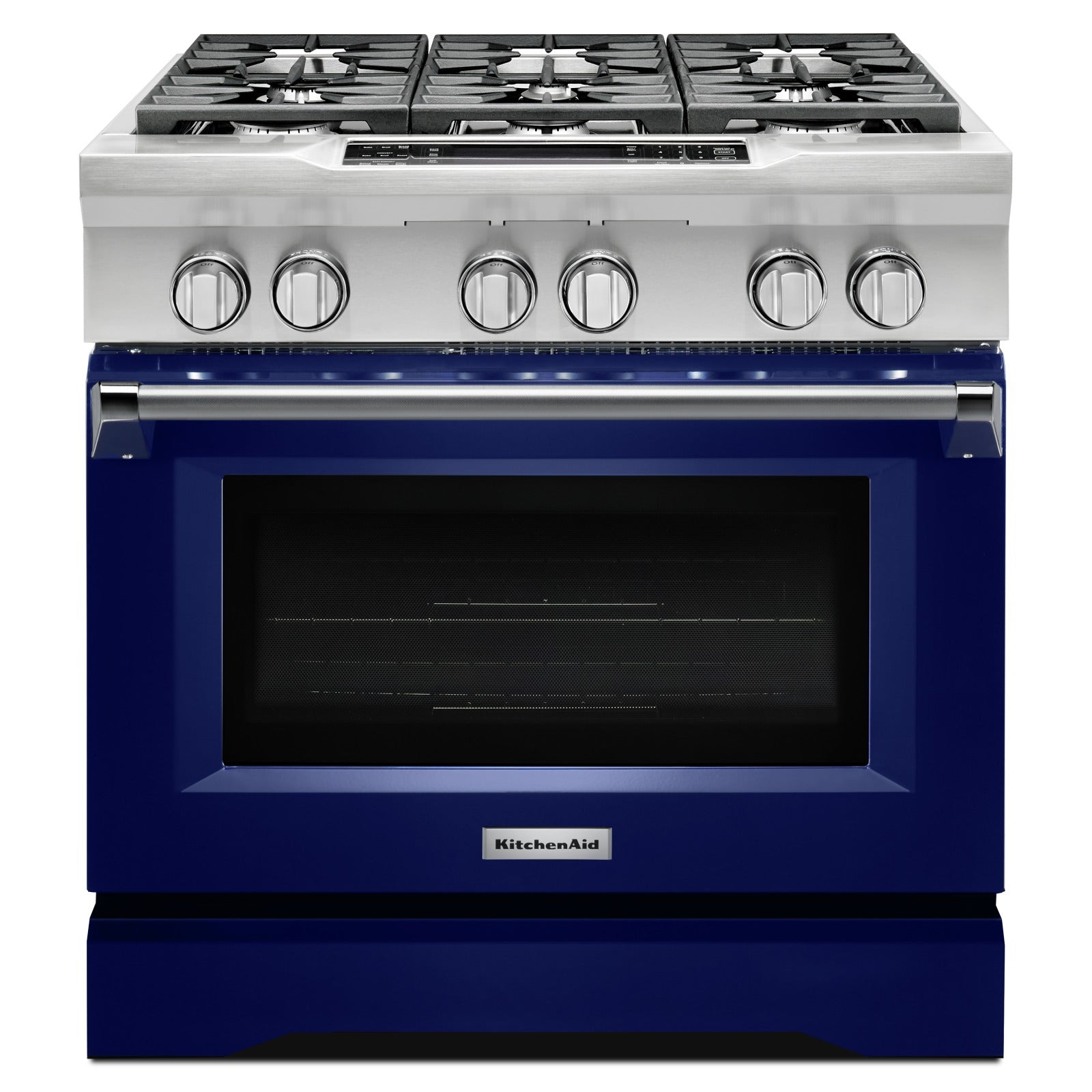 KitchenAid 36-Inch 6-Burner Dual Fuel Freestanding Range