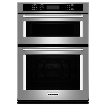 KitchenAid 27" Combination Wall Oven with Even-Heat True Convection (lower oven)