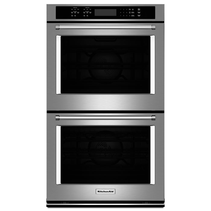 KitchenAid 27" Double Wall Oven with Even-Heat True Convection
