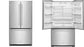 KitchenAid 36" wide Counter-Depth French Door Refrigerator - KRFC300ESS