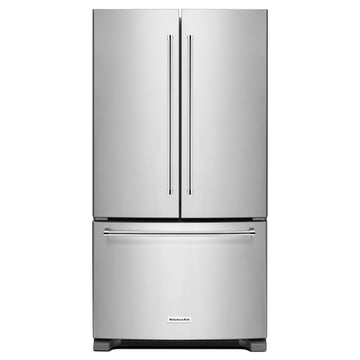 KitchenAid 20 cu.ft. 36-Inch Width Counter-Depth French Door Refrigerator with Interior Dispense