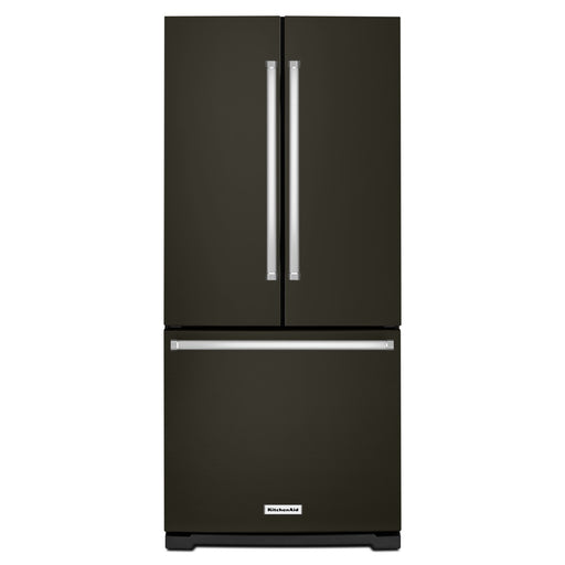 KitchenAid 20 cu. Ft. 30-Inch Width Standard Depth French Door Refrigerator with Interior Dispense