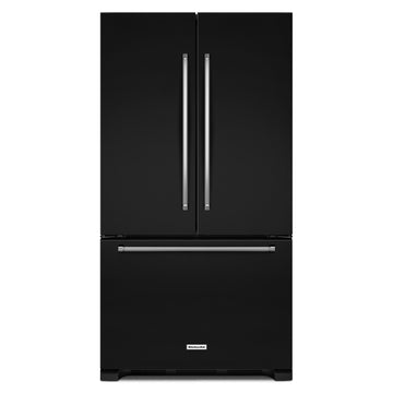 KitchenAid 25 cu.ft. 36-Width Standard Depth French Door Refrigerator with Interior Dispense