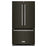 KitchenAid 25 Cu. Ft. 36-Width Standard Depth French Door Refrigerator with Interior Dispense