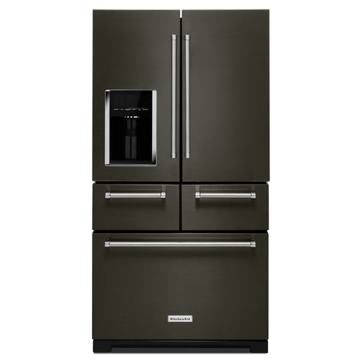 KitchenAid 25.8 Cu. Ft. 36" Multi-Door Freestanding Refrigerator with Platinum Interior Design