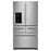 KitchenAid 25.8 Cu. Ft. 36" Multi-Door Freestanding Refrigerator with Platinum Interior Design