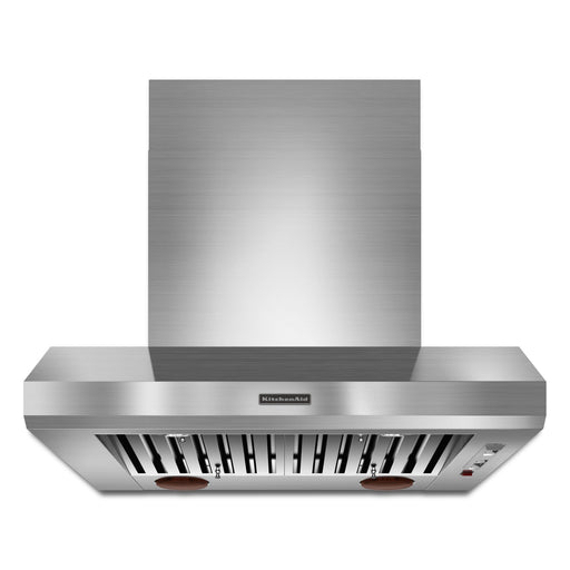 KitchenAid 36" Wall-Mount 600-1200 CFM Canopy Hood, Commercial-Style
