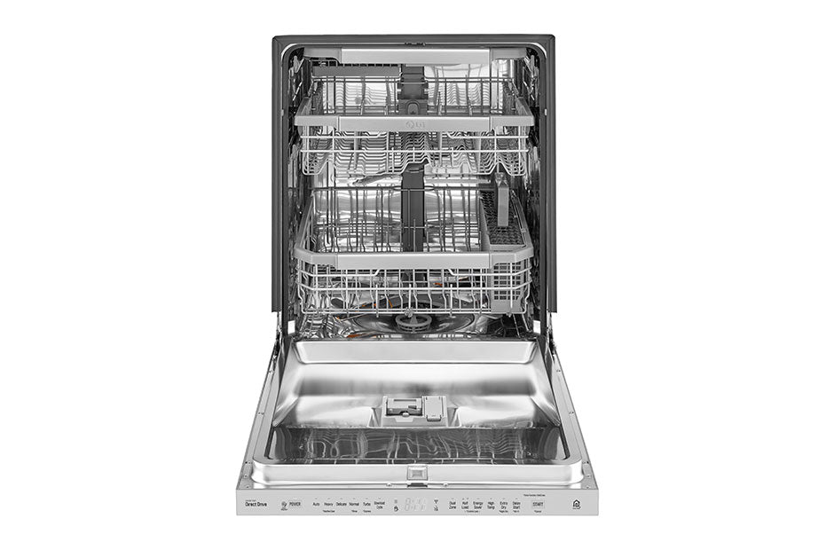 LG LDP6797ST 24-inch Top Control Dishwasher with Pocket Handle and EasyRack - ENERGY STAR® in Stainless Steel