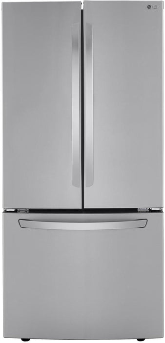 LG 33 inch wide 25 Cu. Ft. French Door Refrigerator - LRFCS2503S