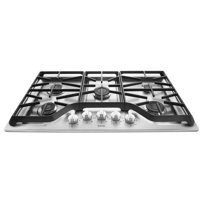 Maytag 36-inch 5-burner Gas Cooktop with Power Burner