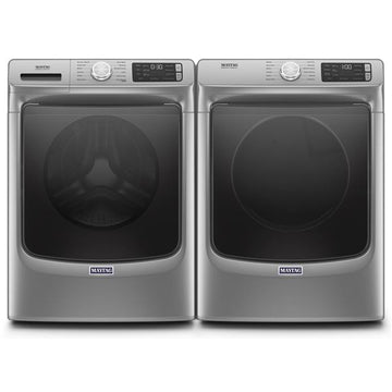 Maytag 5.5 cu.ft Front Load Washer with 7.3 cu.ft Electric Dryer Laundry Pair 6630 Series