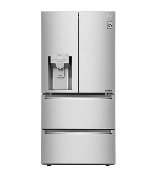 LG LRMXC1803S 33'' Counter Depth 4-Door Refrigerator, 18.3 cu.ft. in Stainless Steel
