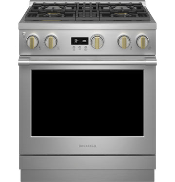 Monogram ZGP304NTSS 30" All Gas Professional Range with 4 Burners (Natural Gas)
