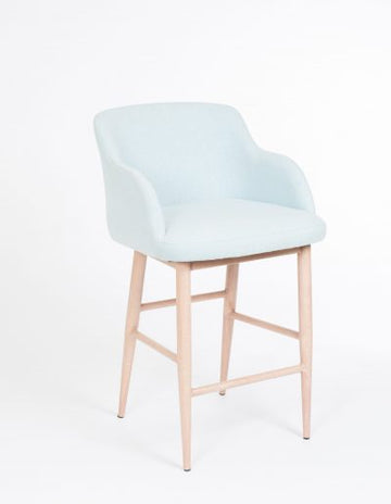 Morris Stool in Arctic Blue Seating