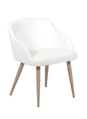 Morris Chair in White Seating