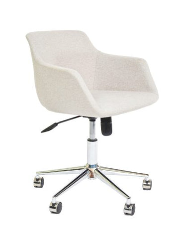 Owen Chair in Dove Fabric Seating