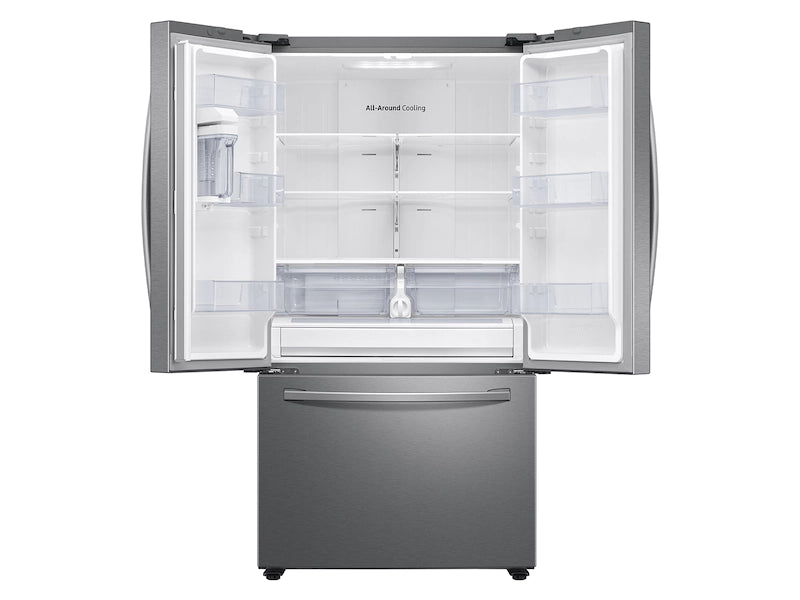 Samsung RF28T5021SR/AA 28 cu. ft. Large Capacity 3-Door French Door Refrigerator with AutoFill Water Pitcher In Stainless Steel