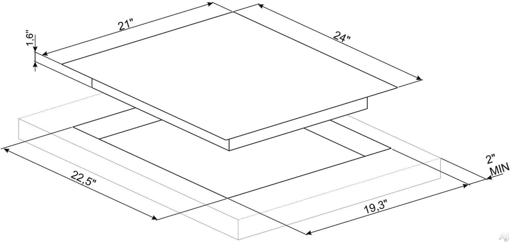 Smeg S2641TCU - 24 Inch Electric Cooktop
