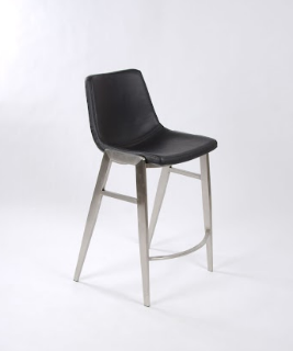 Moon Stool in Black Seating