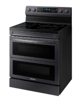 Samsung NE63A6751SG/AC 6.3 cu.ft. Electric Range with Air Fry and Flex Duo™ In Black Stainless Steel