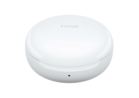 LG Tone Free HBS-FN6 True Wireless Earbuds with Meridian Audio Technology and UVnano Charging Case In White