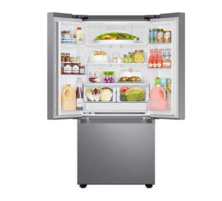Samsung 30" wide 22 cu. ft. French Door Refrigerator - Stainless Steel