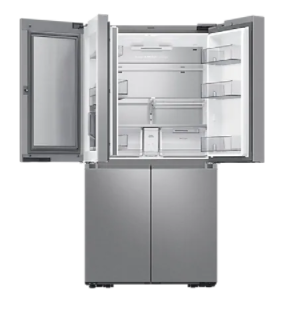 Samsung RF29A9671SR/AC 29 cu.ft. 36" 4-Door Flex French Door Refrigerator with Beverage Center™ In Stainless Steel