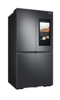 Samsung RF29A9771SG/AC 29 cu.ft. 36" 4-Door Flex Refrigerator with Beverage Centerᵀᴹ and Family Hubᵀᴹ In Black Stainless Steel