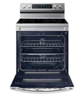 Samsung NE63A6751SS/AC 6.3 cu.ft. Electric Range with Air Fry and Flex Duo™ In Stainless Steel