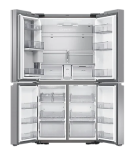 Samsung RF29A9671SR/AC 29 cu.ft. 36" 4-Door Flex French Door Refrigerator with Beverage Center™ In Stainless Steel