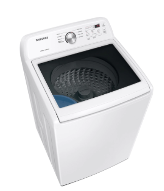 Samsung WA44A3205AW/A4 4.4 cu. ft. Top Load Washer with ActiveWave™ Agitator and Soft-Close Lid in White