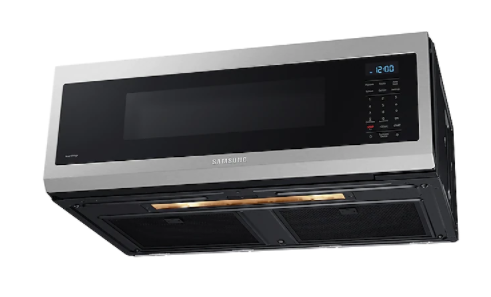Samsung ME11A7510DS/AC 1.1 cu.ft. Low Profile Over the Range Microwave with 400CFM In Stainless Steel