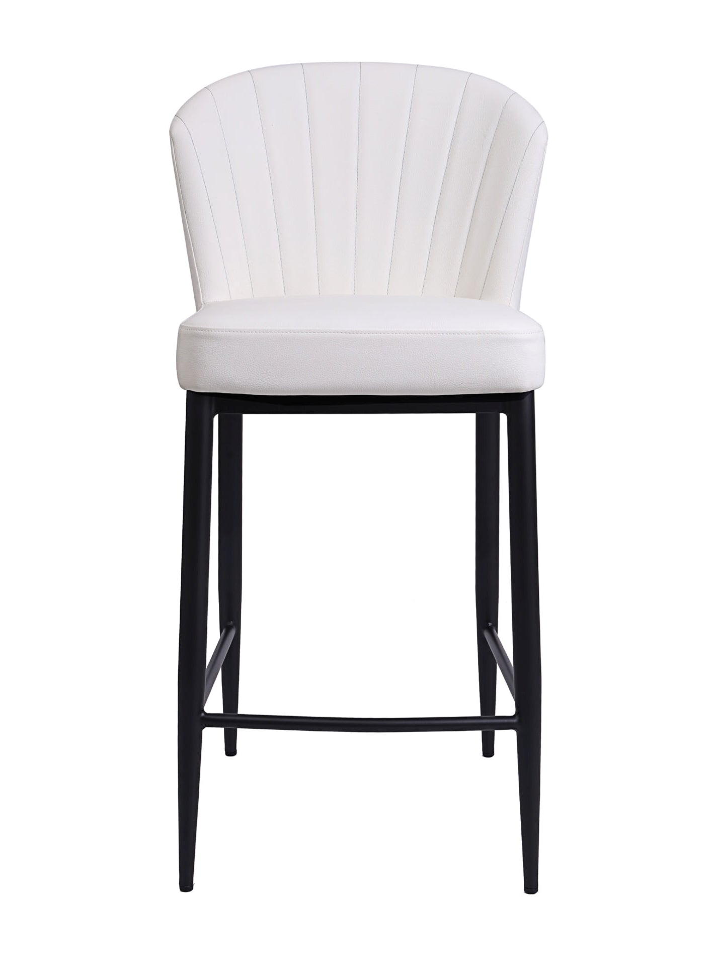 Seashell Stool in White Seating– Topchoice Electronics