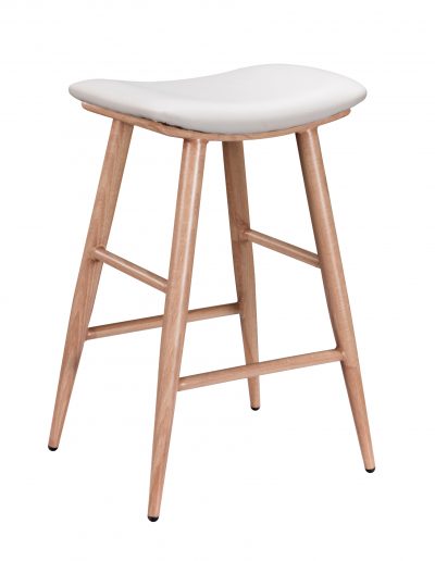 Sheila Stool in White Seating