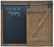 Splash UD1601 Wooden Chalkboard W/Slip Door