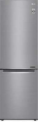 LG LBNC12231V 24-Inch 11.9 Cu. Ft. Counter-Depth Bottom Freezer Refrigerator In Platinum Silver