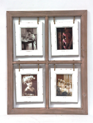 Splash AHF5004NA 5 x 7 " Hanging Window Frame With 4 Openings