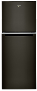 Whirlpool WRT312CZJV 24-inch 11.6 cu. ft. Top Freezer Refrigerator in Black Stainless Steel