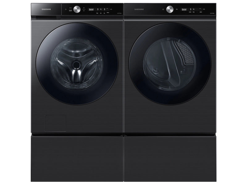 Samsung WE502NV/US Bespoke 27" Laundry Pedestal with Storage Drawer in Brushed Black