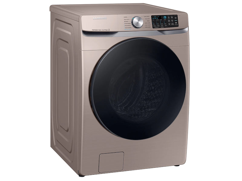 Samsung WF45B6300AC - 5.2 cu. ft. Large Capacity Smart Front Load Washer with Super Speed Wash - Champagne