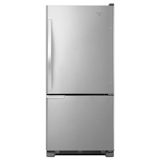 Whirlpool 19 cu. ft. Bottom-Freezer Refrigerator with LED Lighting