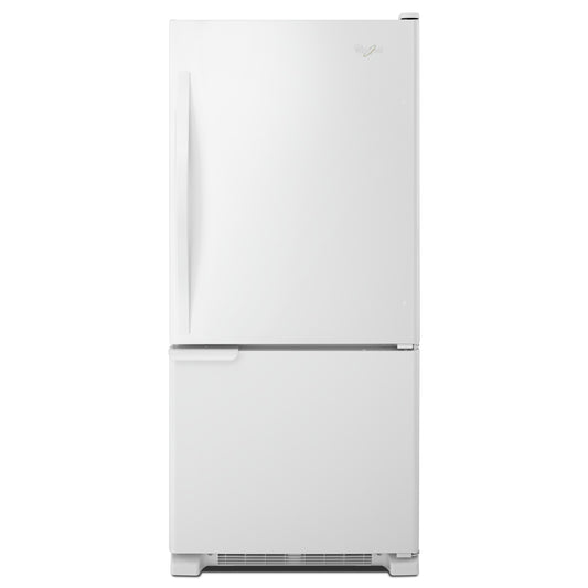 Whirlpool 19 cu. ft. Bottom-Freezer Refrigerator with LED Lighting