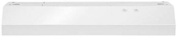 Whirlpool WVU17UC0JW 30" Range Hood with Full-Width Grease Filters in White