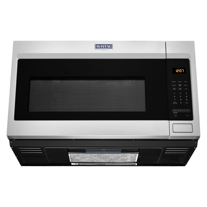 Maytag YMMV1175JZ 1.9 Cu. Ft. Over-The-Range Microwave With Stainless Steel Cavity In Fingerprint Resistant Stainless Steel