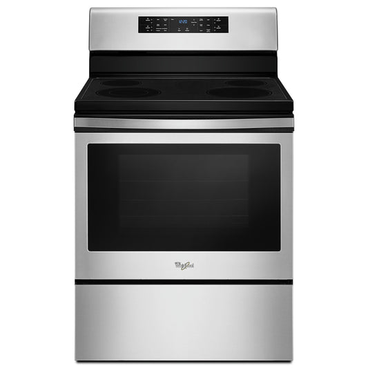 Whirlpool 5.3 cu. ft. guided Electric Freestanding Range with fan convection cooking