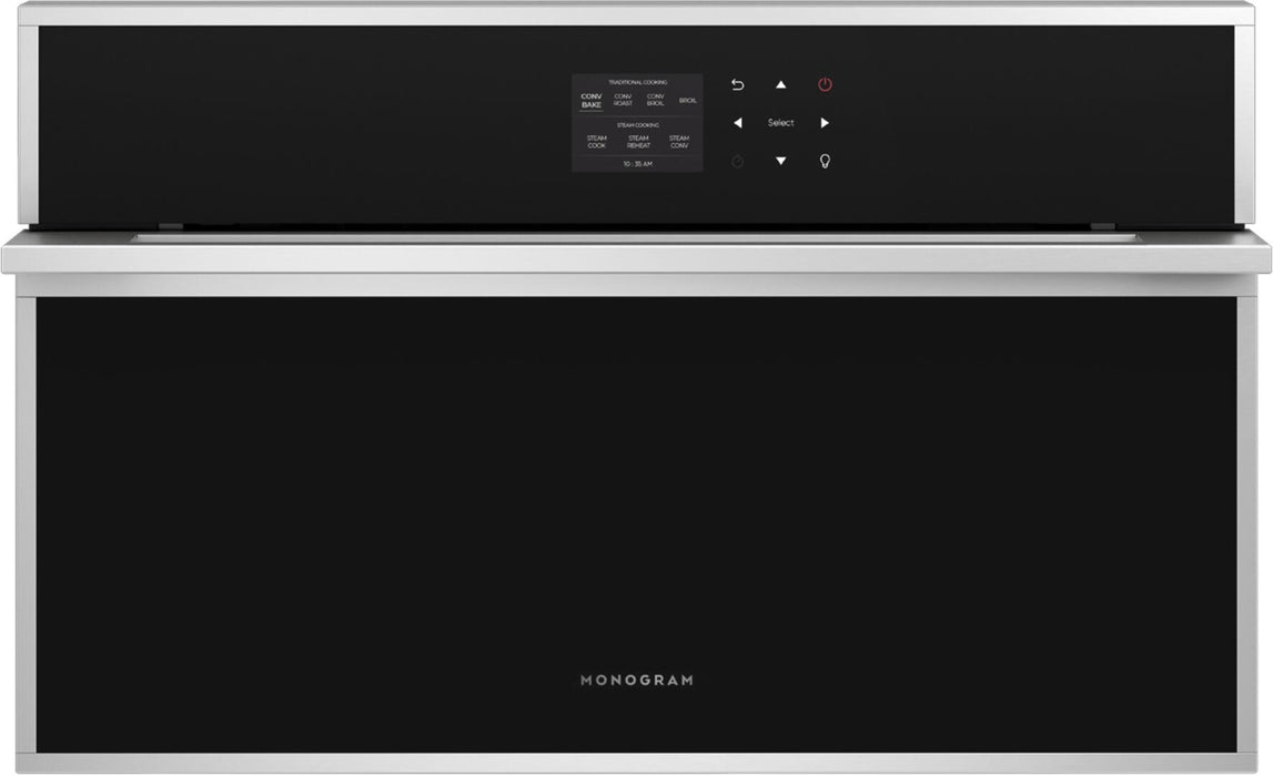 Monogram ZMB9031SNSS 30" Steam Wall Oven - Convection in Stainless Steel