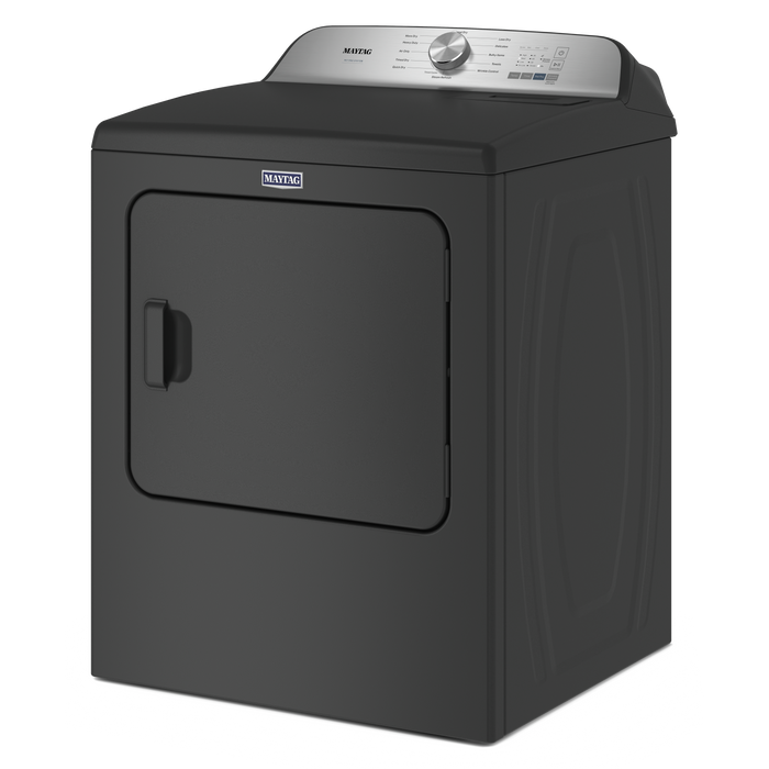 Maytag Pet Pro Top Load Gas Dryer - 7.0 cu. ft. MGD6500MBK - Volcano Black