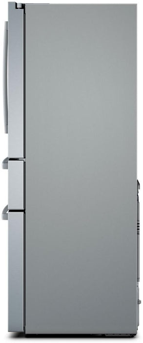 BOSCH B36CL80SNS - 800 Series 36 Inch Counter Depth French Door Smart Refrigerator In Stainless Steel