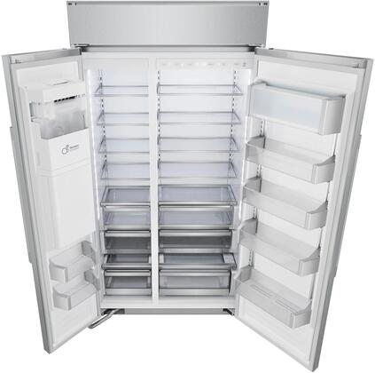 LG SRSXB2622S 26.5 cu.ft. Cabinet Depth 42" Built-in Side by Side Refrigeration In Stainless Steel